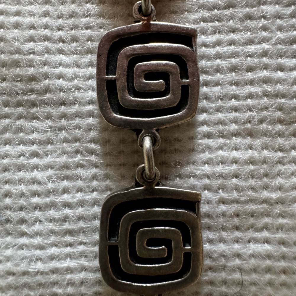 Sterling Silver Spiral Link Bracelet - Picture 3 of 6